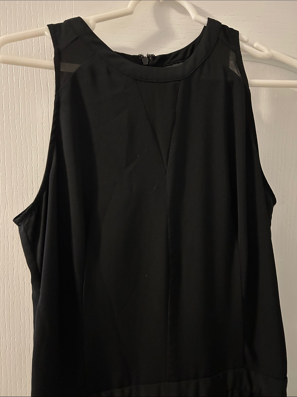 Sleeveless Black Jumpsuit - Classic Women's Romper